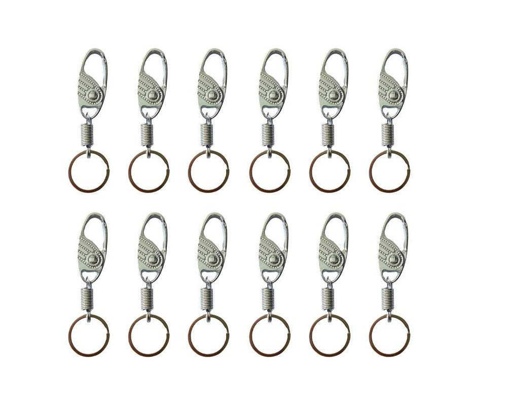 SILVER STAINLESS STEEL OVAL WITH DETAILS – Set of 12