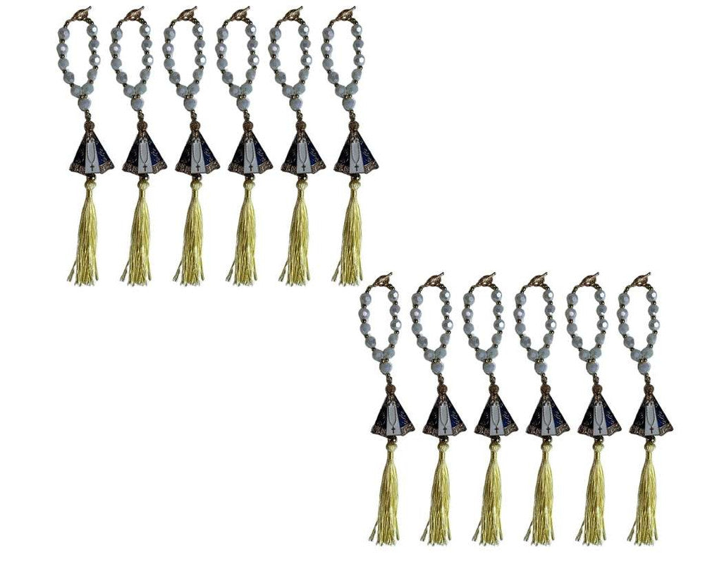 YELLOW/WHITE APPARITIONS CATHOLIC THIRD – Set of 12