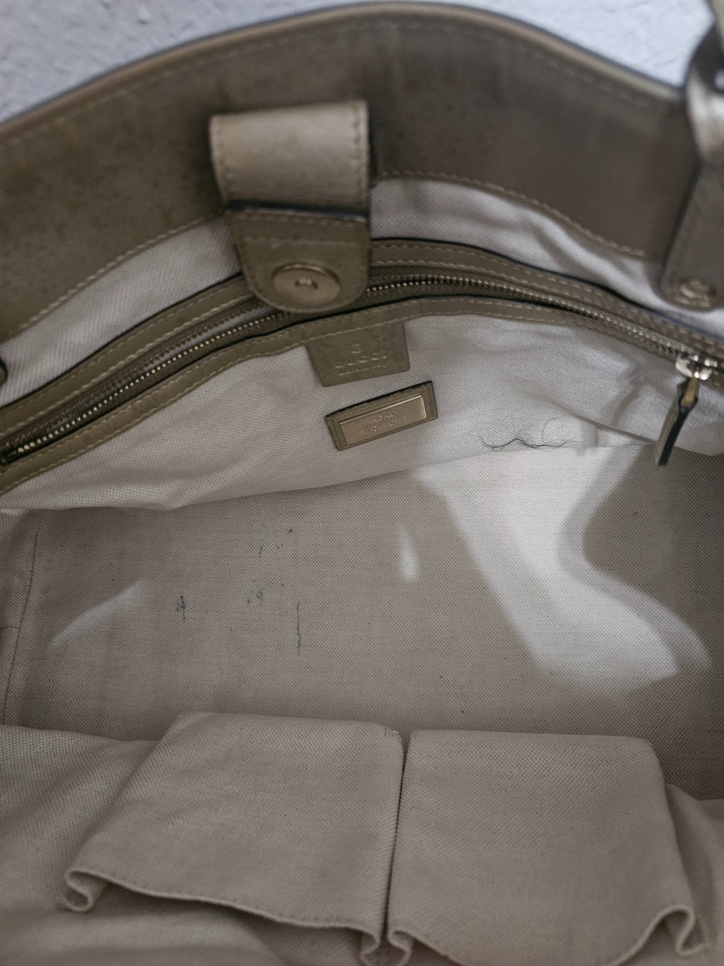 GUCCI BLUE DENIM CRAFT TOTE!!