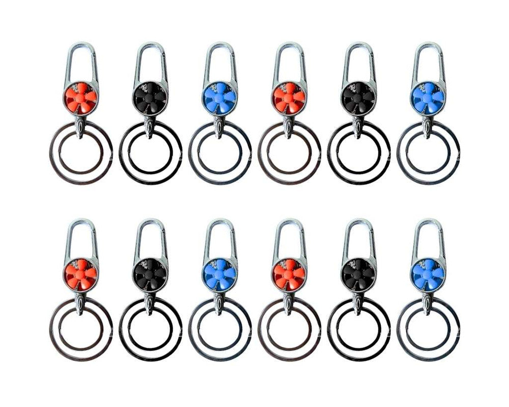 SILVER STAINLESS STEEL COLORED PROPELLER– Set of 12