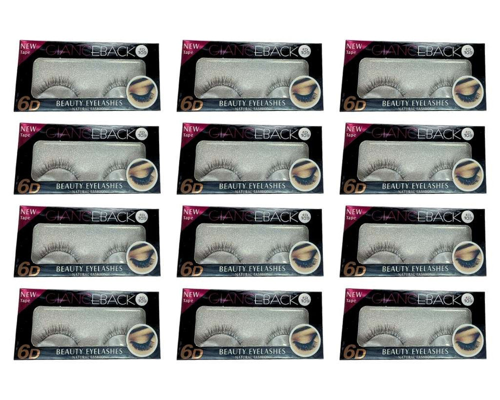 FALSE VOLUMINOUS EYELASHES 6D – 109 – 12 PARES