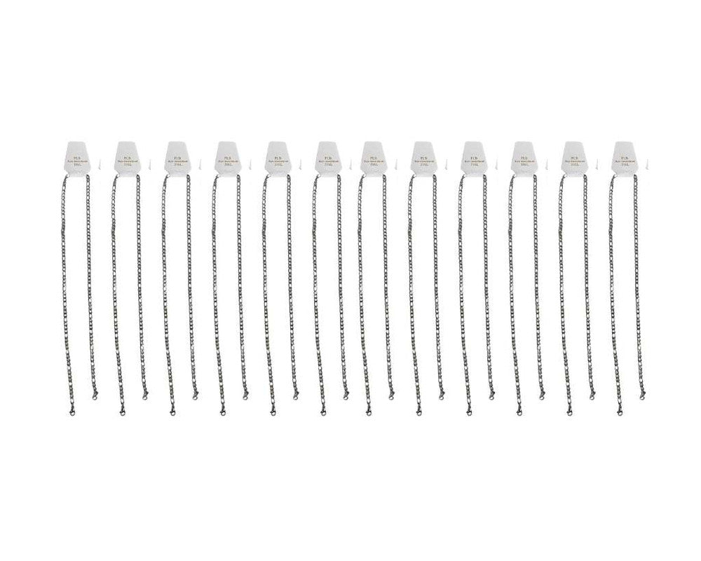 STAINLESS STEEL SILVER FÍGARO 1.2 MM / 60 CM – Set of 12