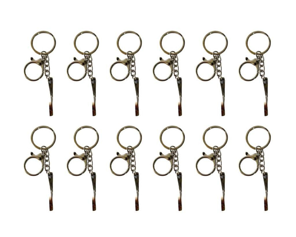 SILVER STAINLESS STEEL WITH PENDANT THIN – SET OF 12