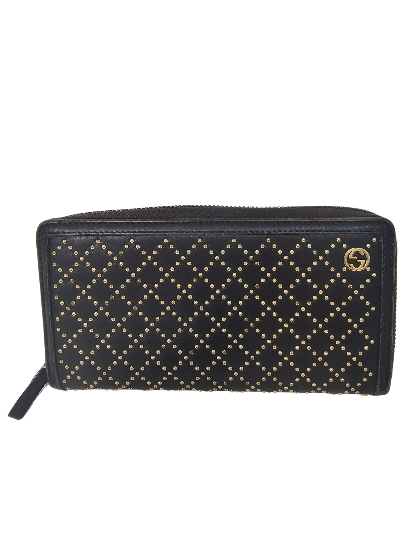 Gucci Studded Diamanté Continental Zip Around!