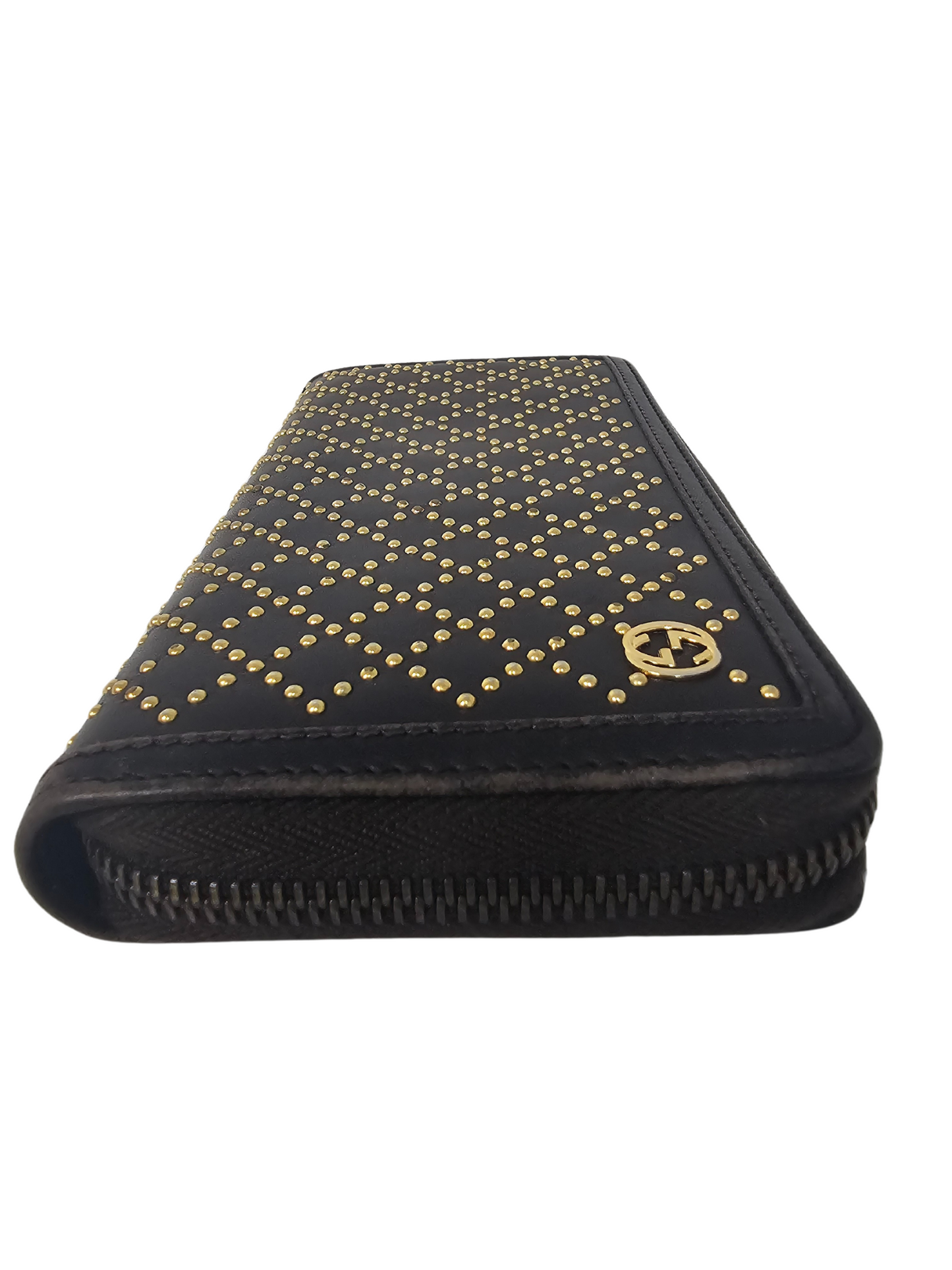 Gucci Studded Diamanté Continental Zip Around!