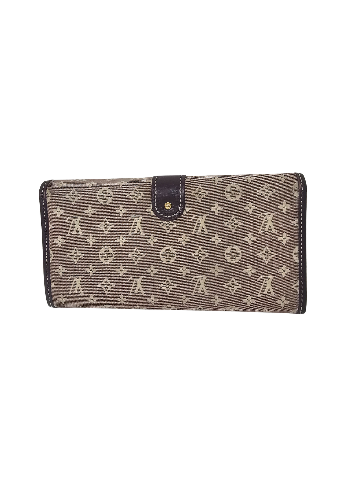 LOUIS VUITTON Monogram Idylle Canvas Wallet Portefeuille Sarah