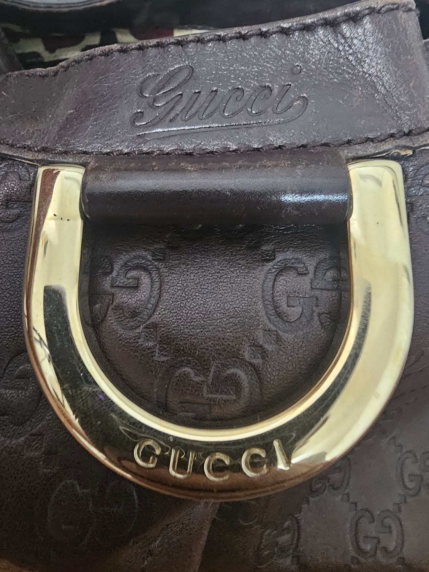 GUCCI GUCCISSIMA BROWN D-RING HOBO — BLOGGER ARMOIRE