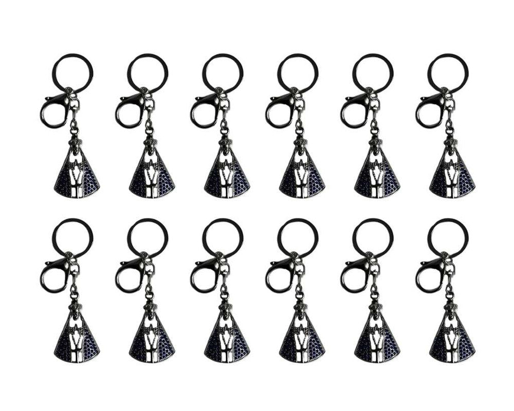 SILVER STAINLESS STEEL O. LADY APPARITIONS-Set of 12