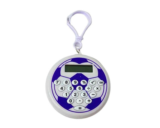 COLORED KEYCHAIN CAR BALL CALCULATOR - Set of 12