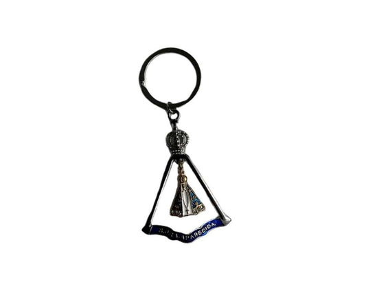 SILVER KEYCHAIN O.LADY APPARITIONS –Set of  12