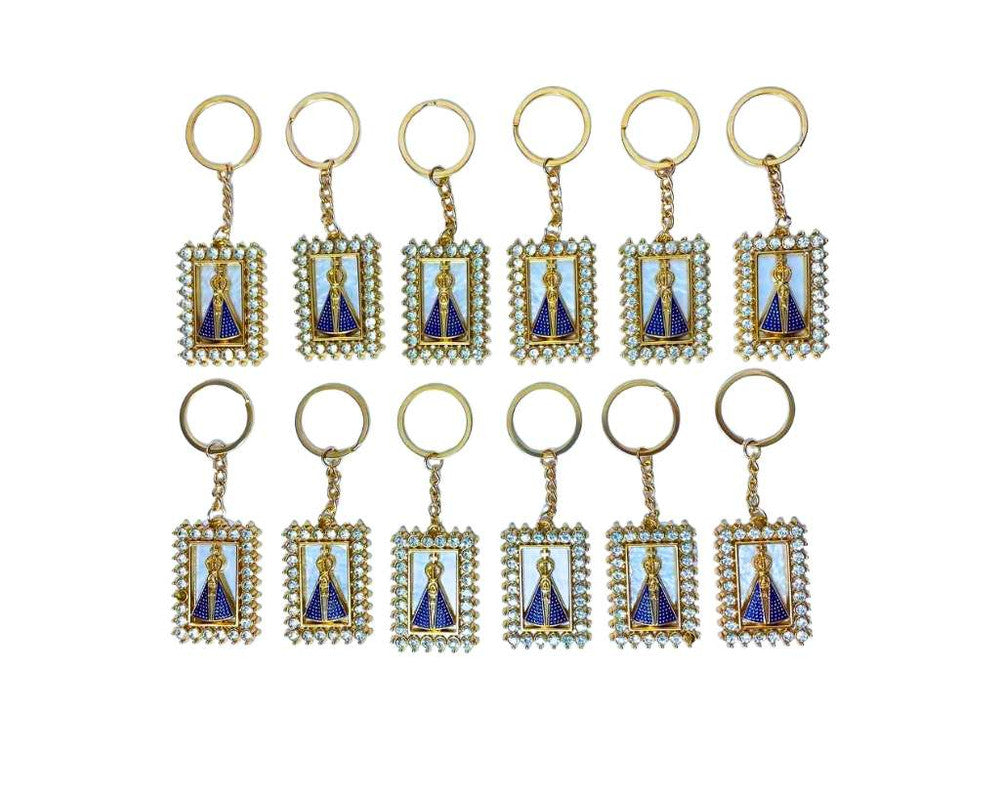 GOLDEN KEYCHAIN APPARITIONS FRAME – Set of 12