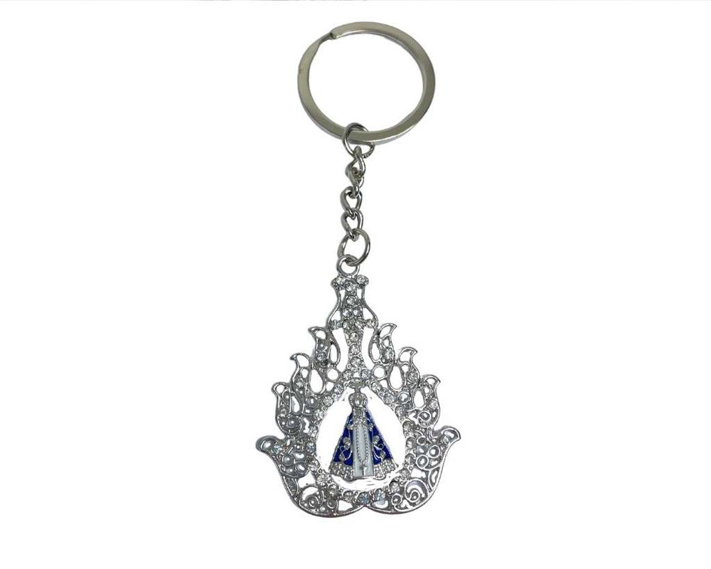 KEYCHAIN OUR LADY APPARITIONS FIRE- Set of 12