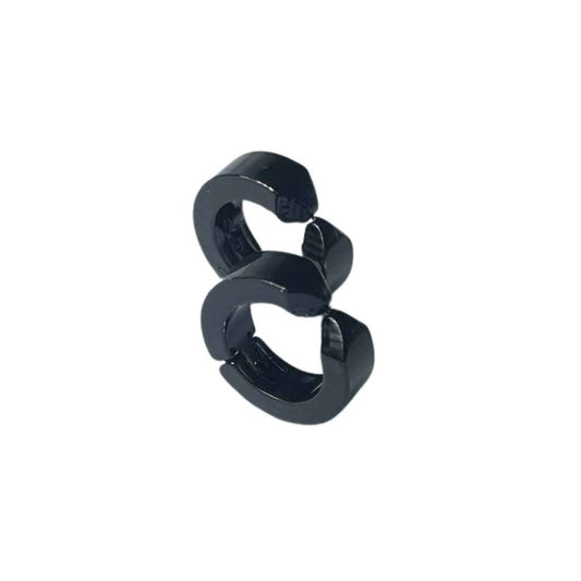 BLACK CLIP EARRINGS – 120 PAIRS