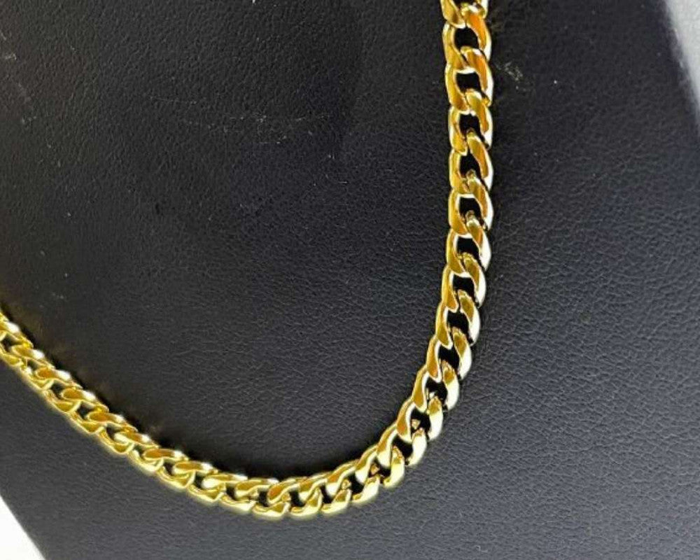 GOLDEN STAINLESS STEEL CHAIN  GRUMET 1.2 / 60 CM – 12