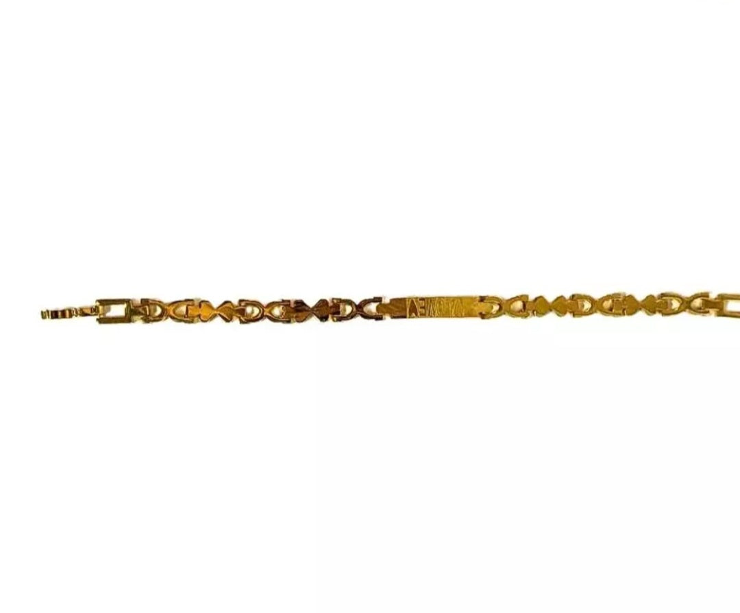 GOLDEN STAINLESS STEEL BRACELET LOVE- Set of 12