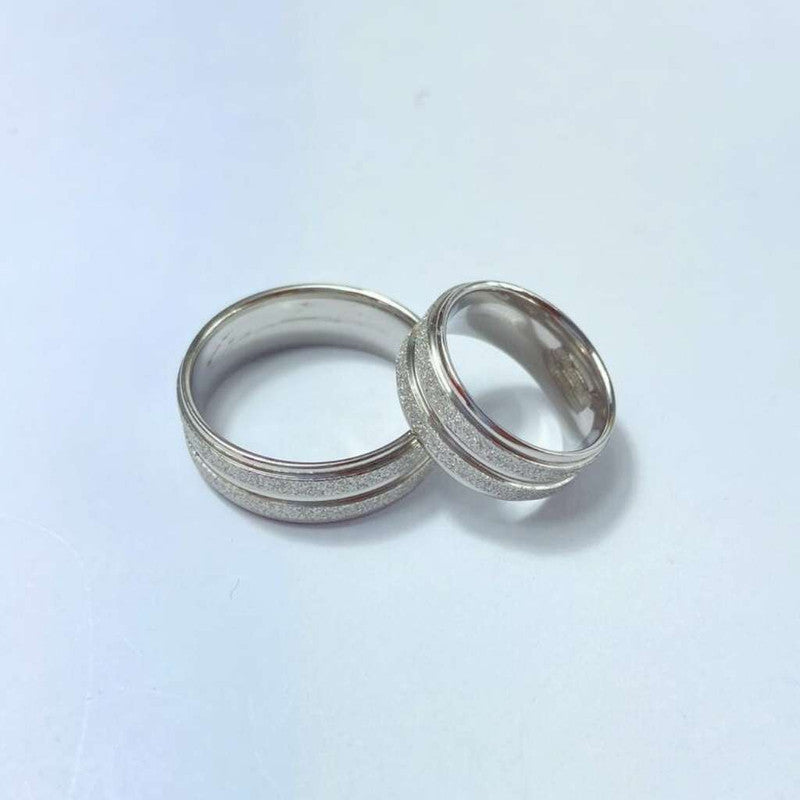 SILVER DIAMOND RING WITH 3 RIDES  8MM- Set of 36