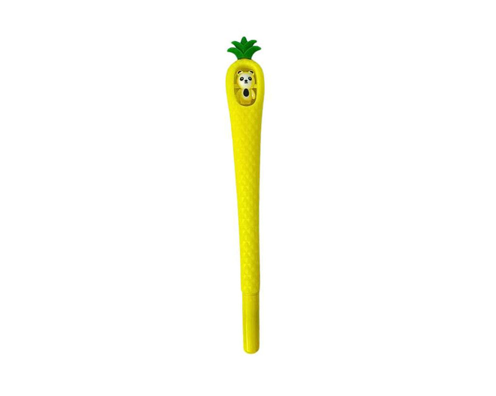 PINEAPPLE PENS WITH LITTLE PANDA- Set of 12