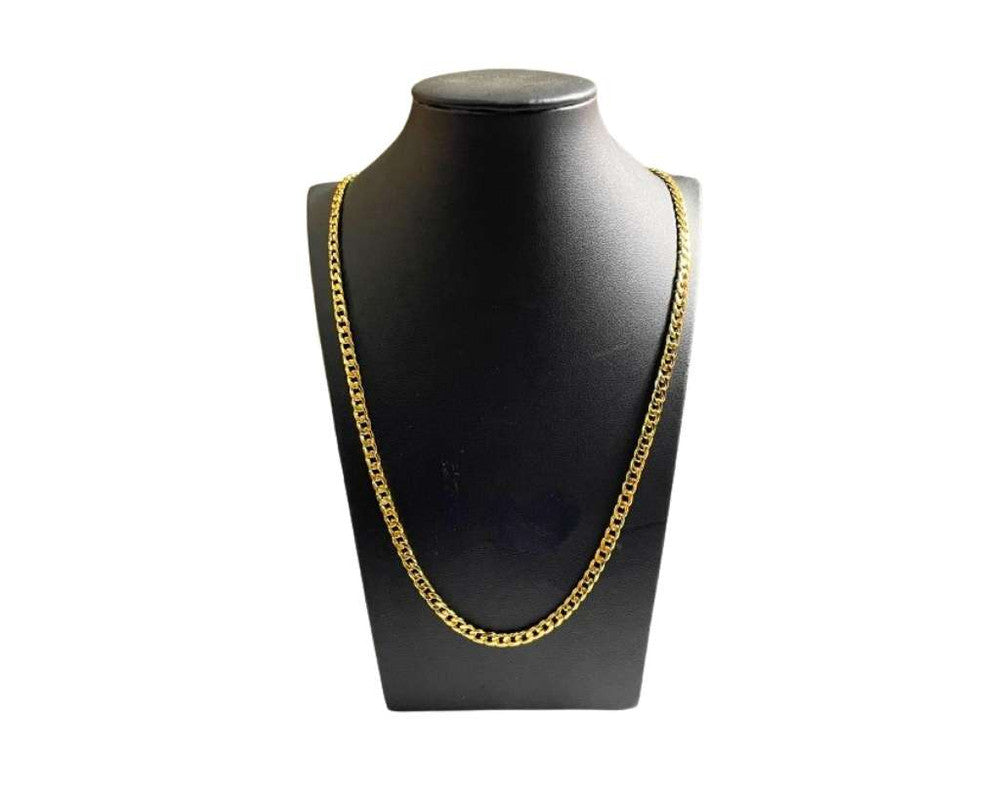 GOLDEN STAINLESS STEEL CHAIN  GRUMET 1.2 / 60 CM – 12