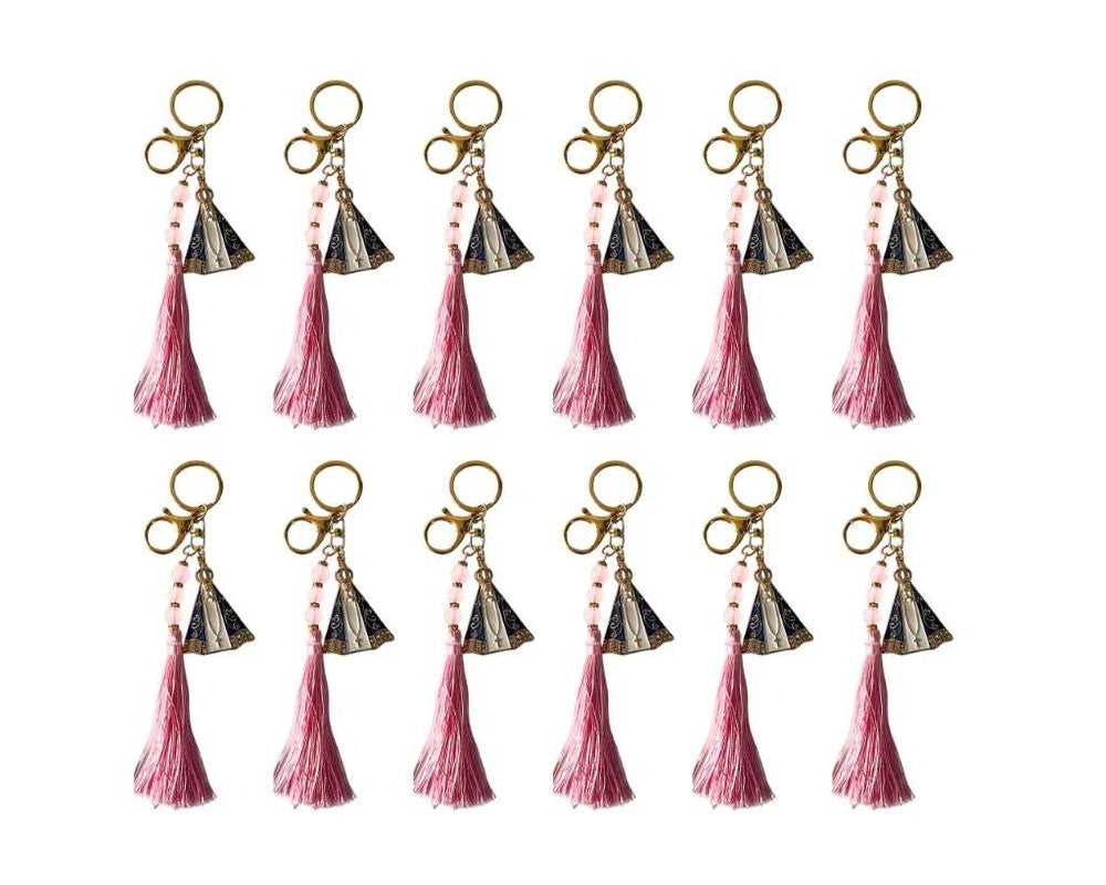 GOLDEN KEYCHAIN O.LADY APPARITIONS  PINK  – Set of 12 – 12