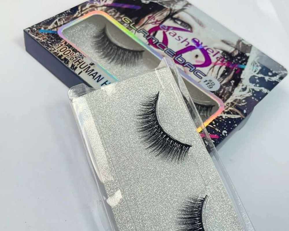 FALSE EYELASHES 6D-119 – 12 Pares