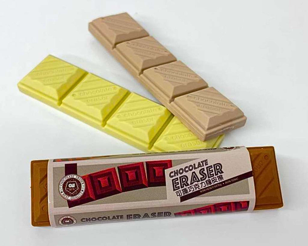 CHOCOLATE  ERASER-Set of 36