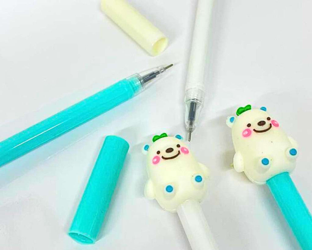 WHITE BEAR PENS- Set of 12