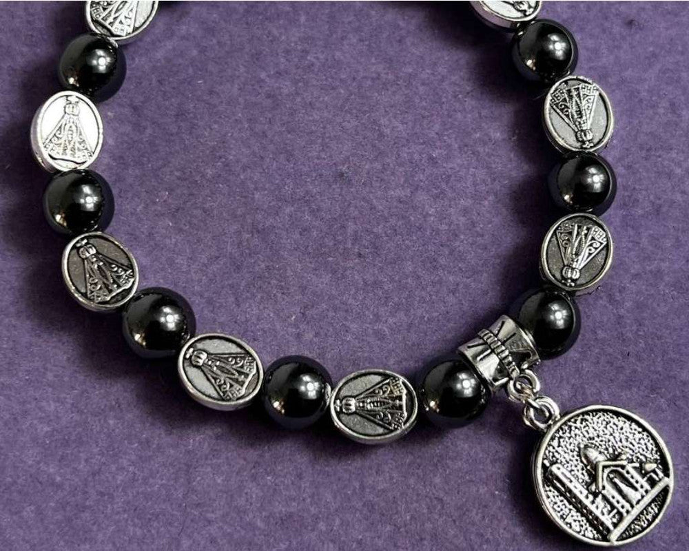 BRACELET O. LADY APPARITIONS WITH MEDAL- Set of 12