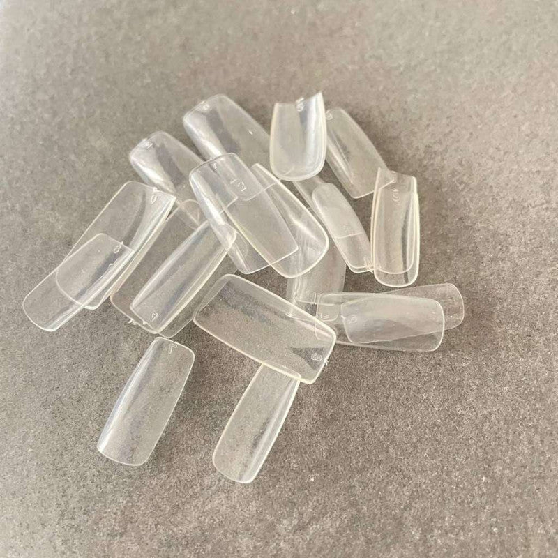 TRANSPARENT FALSE NAILS – 1 Set with 24 pack