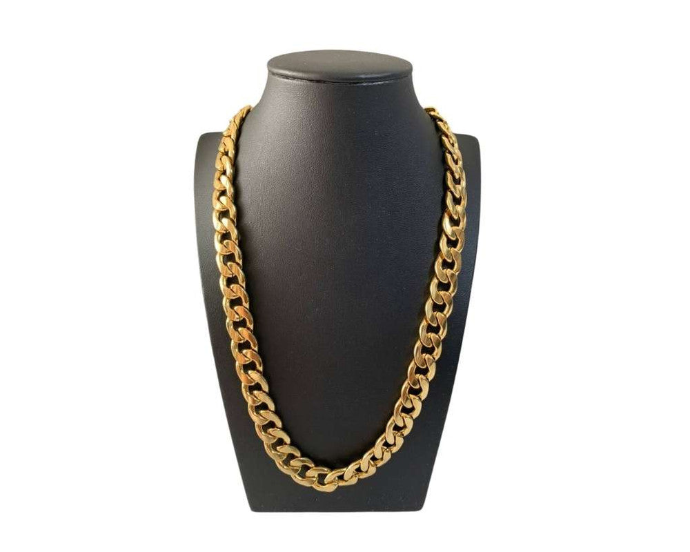 GOLDEN STAINLESS STEEL CHAIN GRUMET 3.0 MM / 60 CM – Set of  12