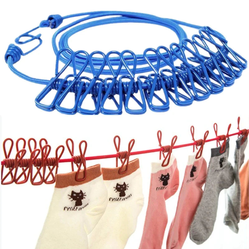 🔥HOT SALE - Portable Clothesline for Camping/Backyard/RV